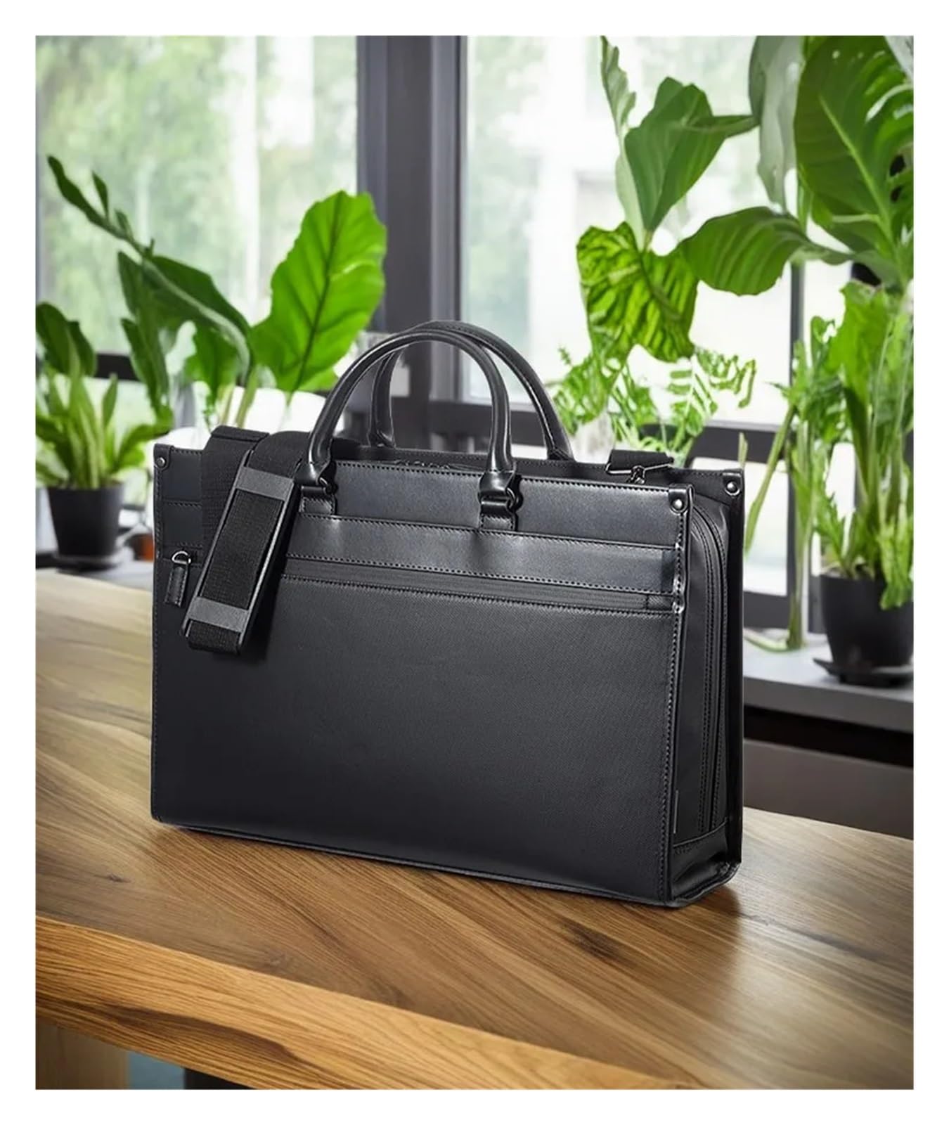 Borsa impermeabile for laptop da 14 a 15,6 pollici, valigetta unisex da lavoro, antifurto con tracolla, borsa sottile da viaggio