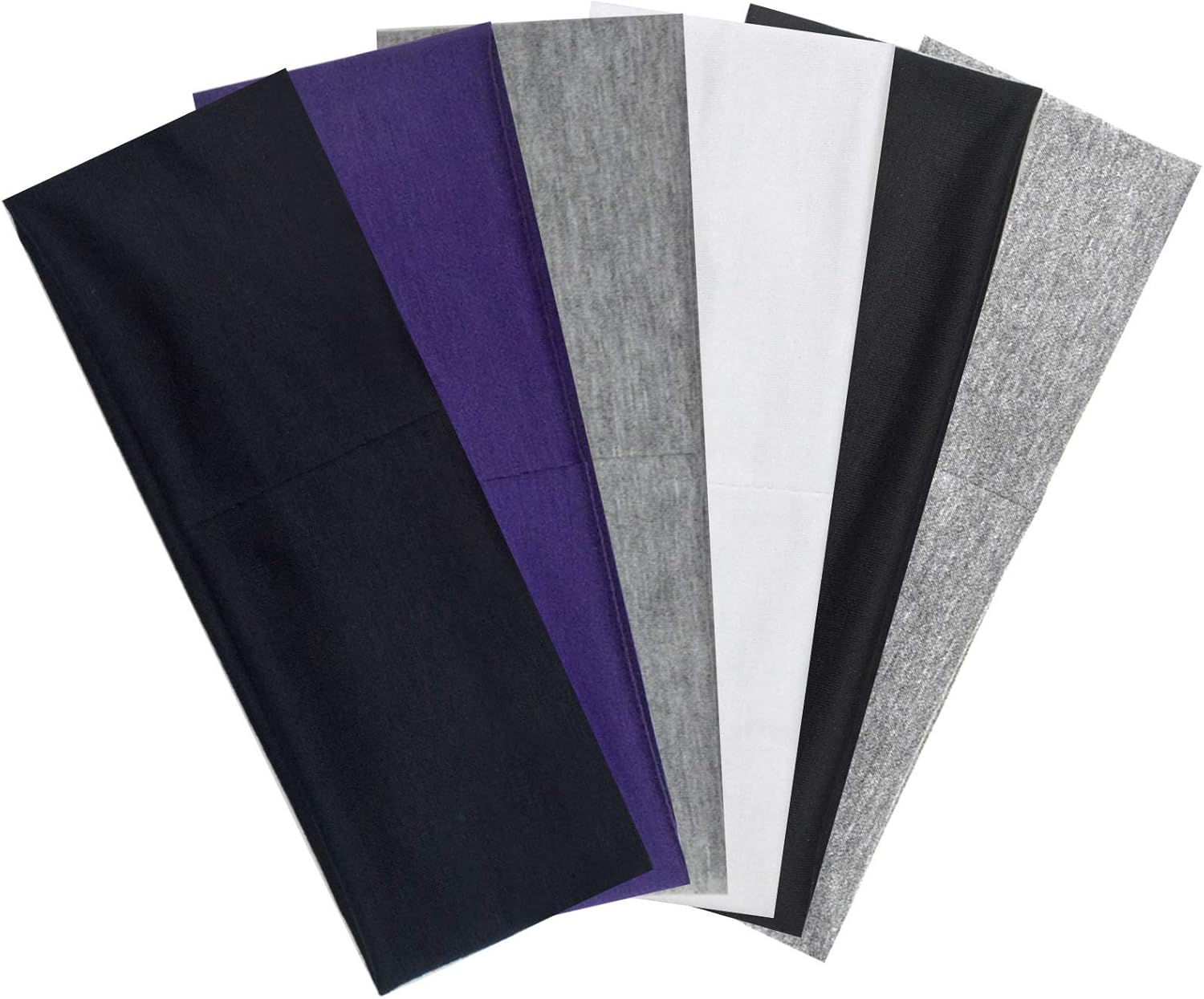 BELEVO 8 Pcs Bandeau Cheveux Femme, Antidérapant Bandeaux Mode Pour Femmes Sport Headband