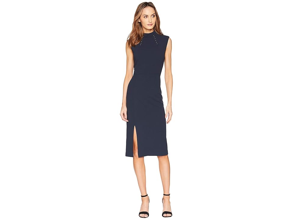 

Ivanka Trump Sleeveless Scuba Crepe Dress (Mermaid) Women's Dress