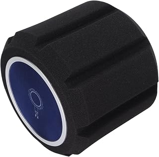 Protetor de vento de microfone de mão, tampa de esponja de absorção de ruído de absorção de som de prevenção de explosão para microfone