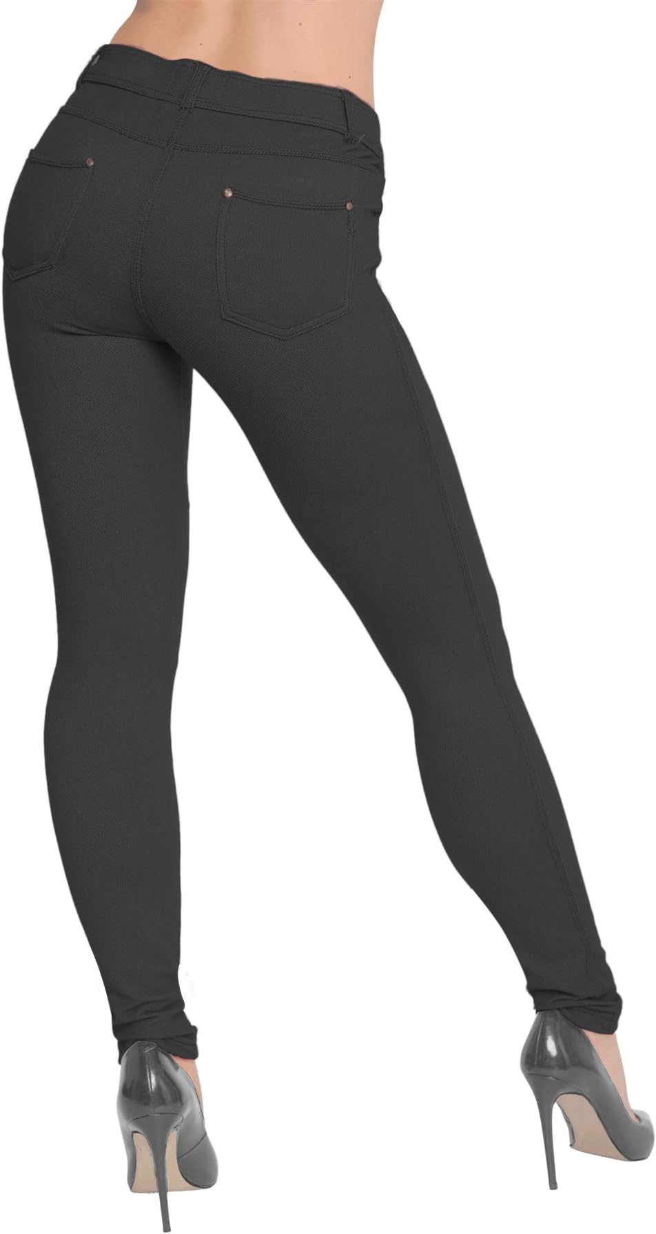 Blush Avenue® Womens Ladies Girls Plus Size Stretch Jeggings Pants Jeans Pockets Size 8-26
