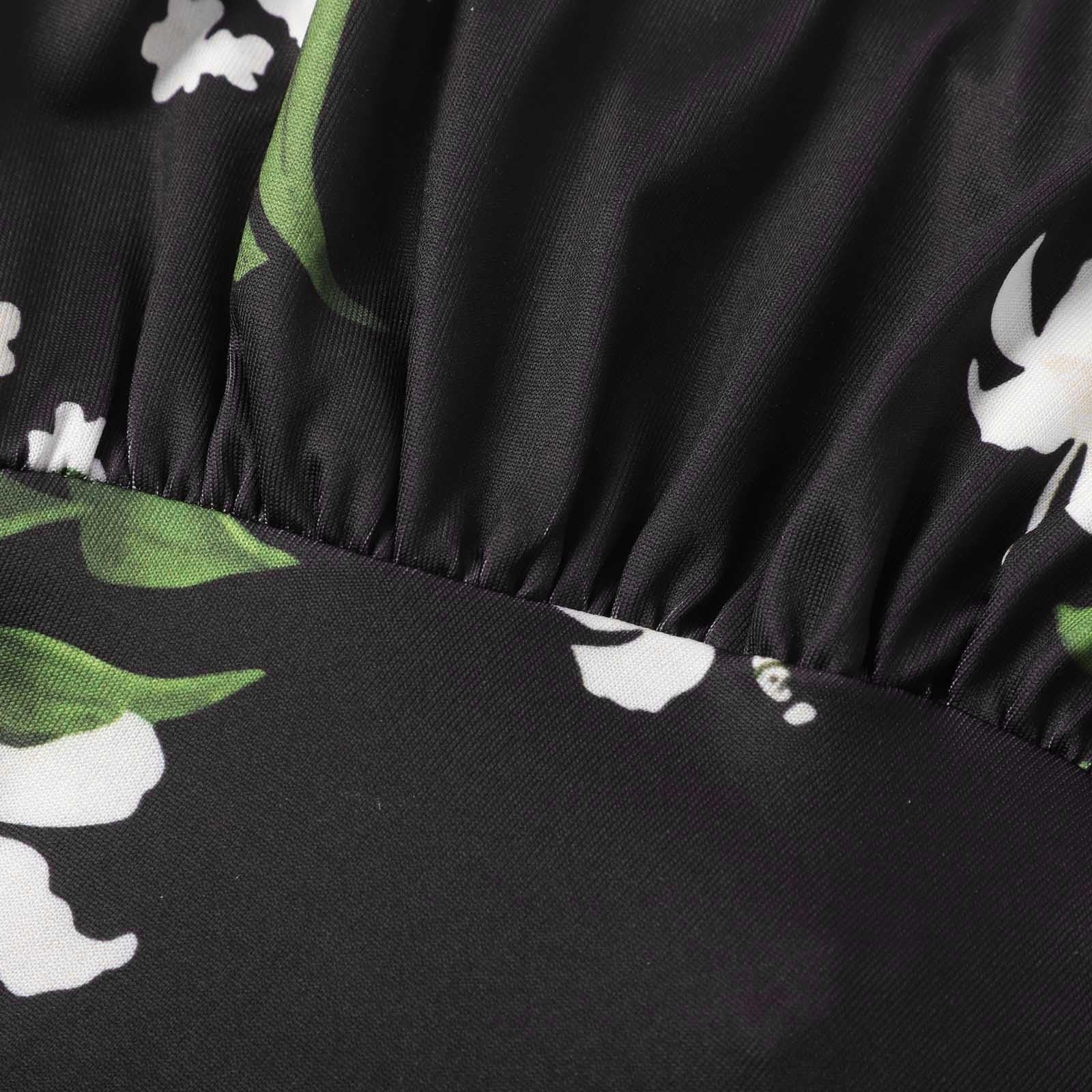 2026 Jupe Longue Moulante à Fleurs pour Femme Fines Bretelles sans Manches Style bohème Parfait pour Tenue de soirée décontractée