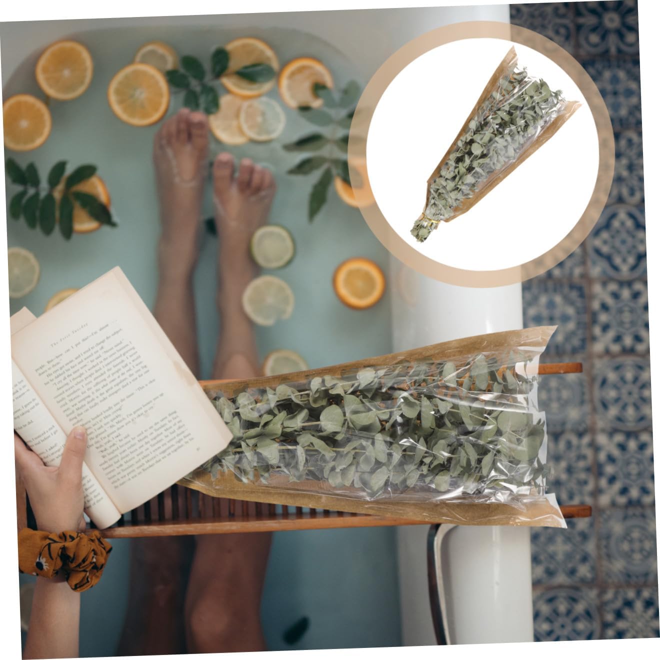Dried Eucalyptus Stems Lavender Bouquet for Shower Hanging Natural Fresh Eucalyptus Leaves with Dried Lavender Sprigs Bathroom Plant Décor