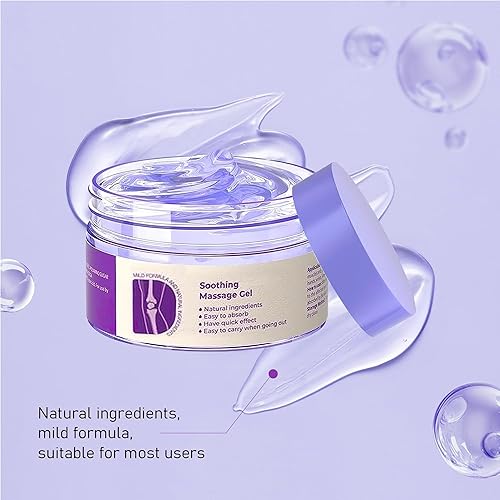 Miniatura 2 de Gel morado para articulaciones, crema hidratante morada, eficaz para espalda, cuello, manos, rodillas
