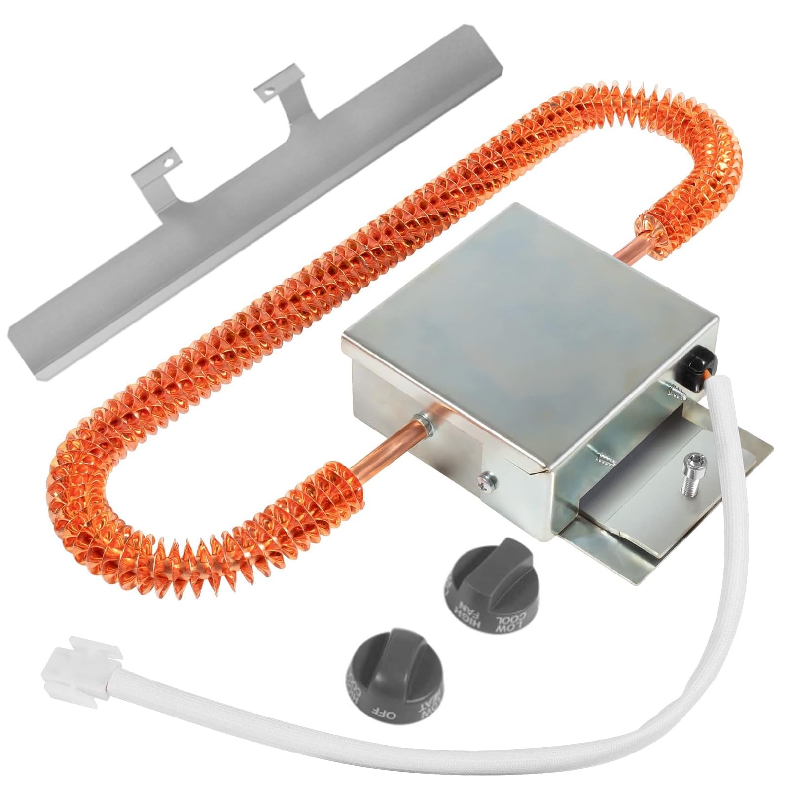 Electric Heating Element Kit Replace for 9233-4551 Fit For Coleman Mach RV  Air Conditioner(Except Mach 8) RV Heat Strip Assembly Replacement Kit