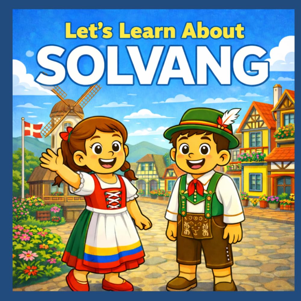 Let's Learn About Solvang: A Fun Journey Through a Danish Village in California