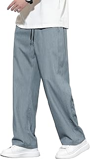 [Easykode] ズボン メンズ 夏用 涼しい スラックス レギュラーフィット ワイドテーパードパンツ ひんやり イージーぱんつ 軽快 ずぼん オフィスカジュアル ボトムス クールビズ セミワイドパンツ 夏服 春 夏