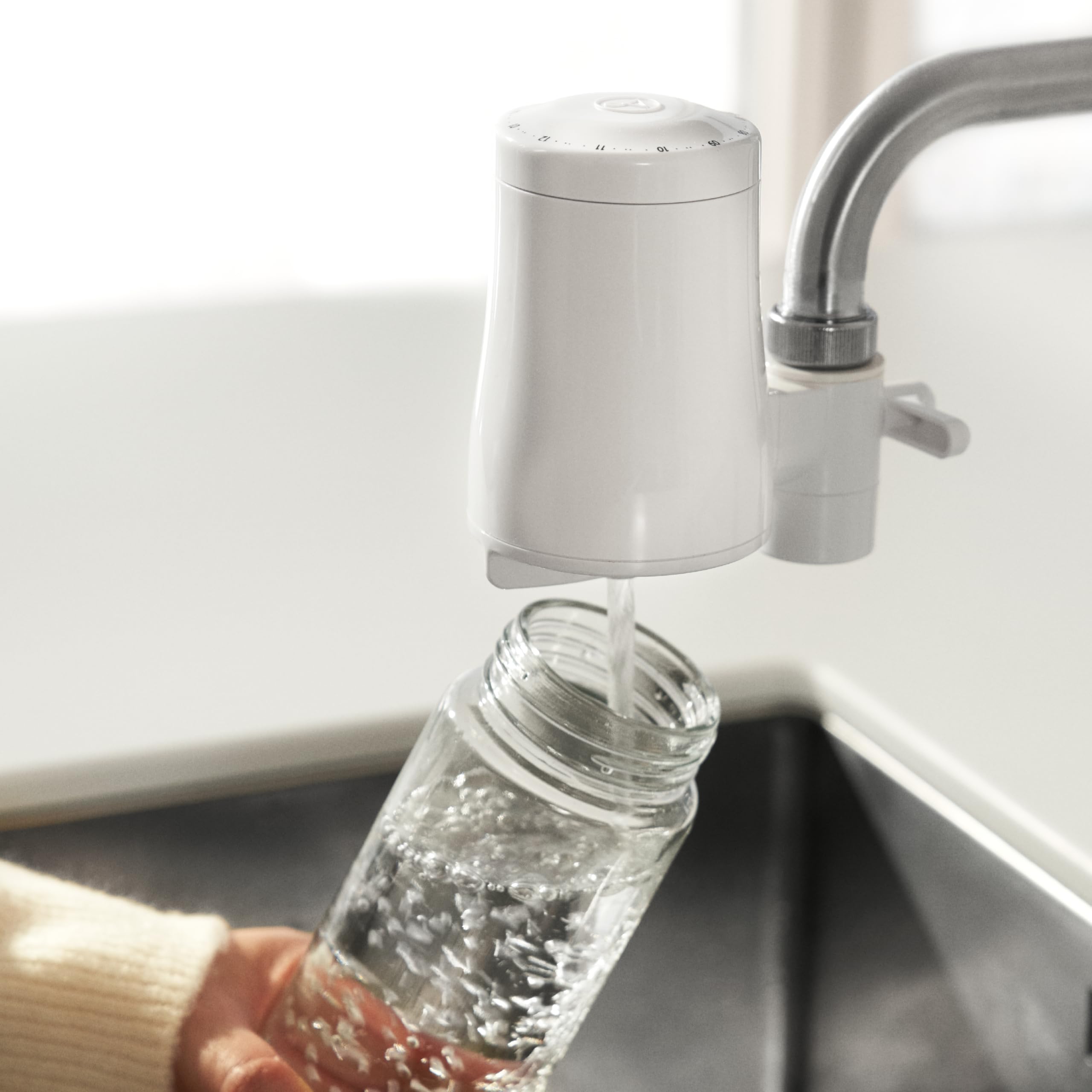 Tappwater EcoPro - Filtro de agua para grifo, sistema de filtración de agua en 5 etapas con nanotecnología, filtra más de 100 sustancias, incluidos el cloro, la cal y el mal sabor.
