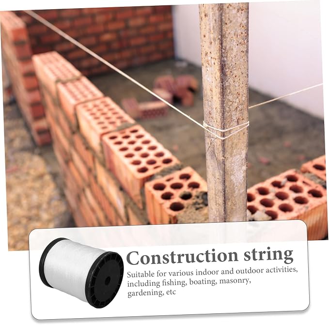 Hilo nylon para construcción y jardinería 2 rolls miniatura 5