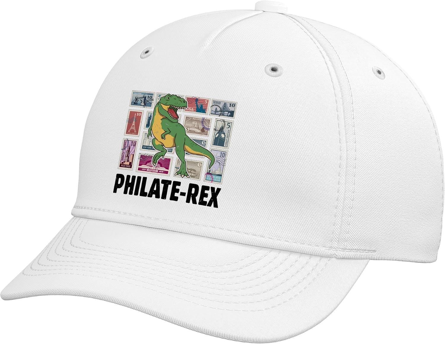 Stamp Collecting Passion Postage Stamp Collection Philately Adjustable Baseball Hat