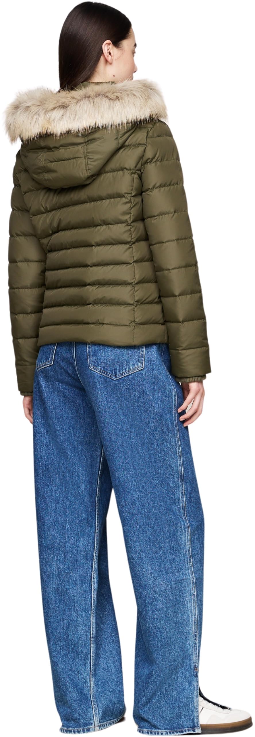 Tommy Jeans Kurtka puchowa Kobiety Tjw Basic Kurtka Puchowa Z Kapturem Ext Dw0dw18312
