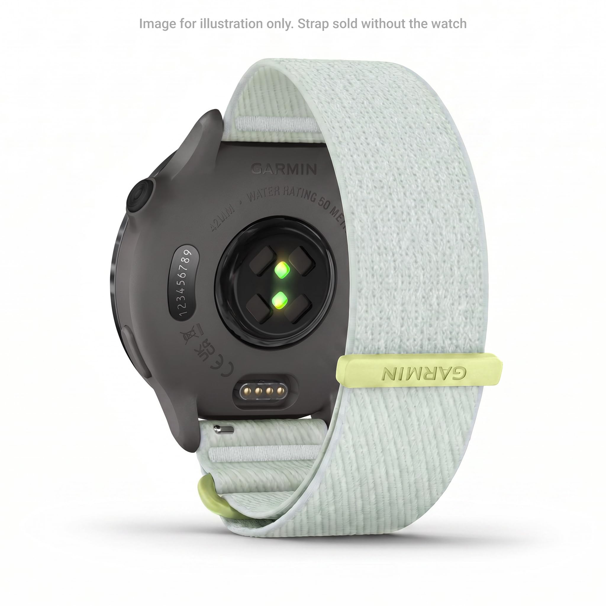 Garmin Pasek Quick Release 20mm ComfortFit, Citron/Cloud Blue