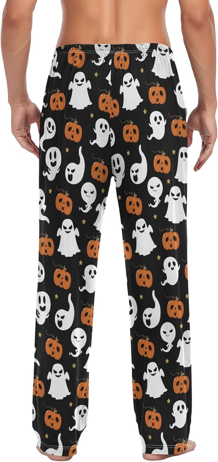 Ollabaky Pajama Pants for Men Separate Bottoms Soft Men's Sleep Lounge Pj Pants with Pockets