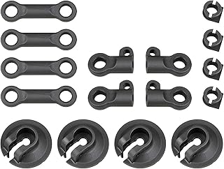 Team Associated RC8B4 Spring Cups and Shock Rod Ends ASC81512 Electric Car/Truck Option Parts
