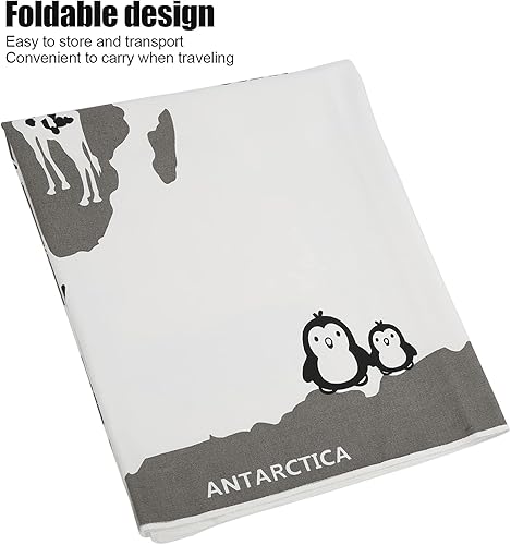 Miniatura 3 de World Map Pat Play Mat, Soft Mat, L Foldable Play with Non Slip Bottom, Eonal Floor for Inf Toddlers, Home Nursery r