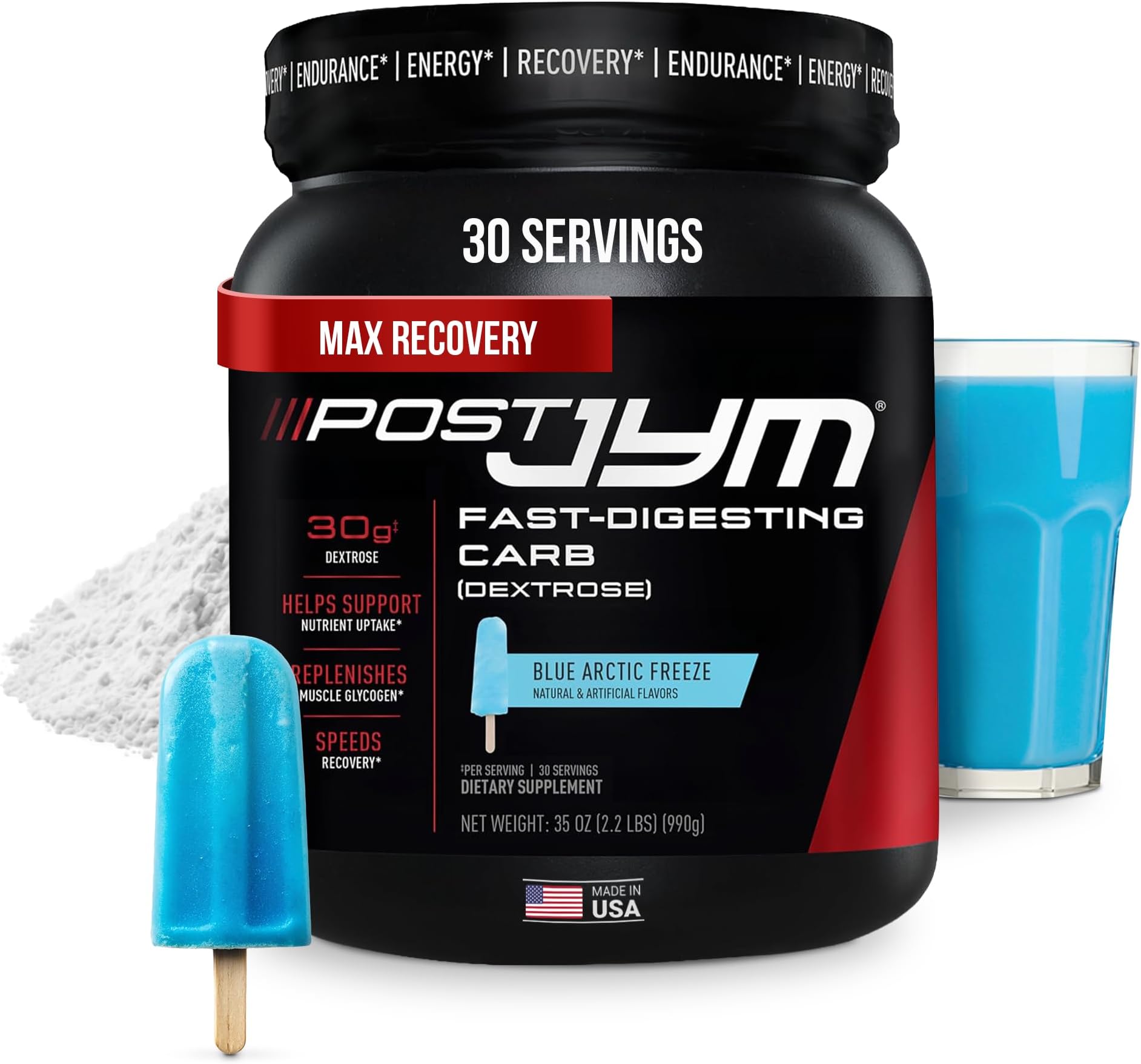 Post JYM Carb Fast Digesting Post Workout Recovery Powder