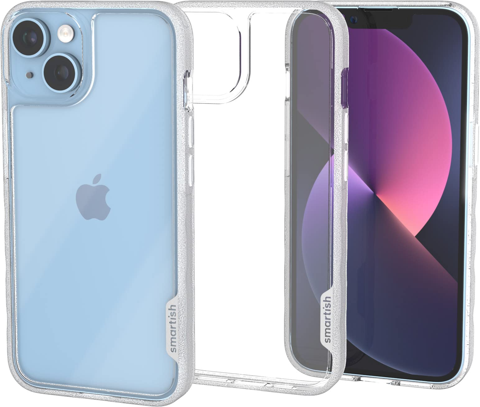 Smartish iPhone 14 Slim Case - Gripmunk - [Lightweight + Protective] Thin Grip Cover - Nothin' to Hide