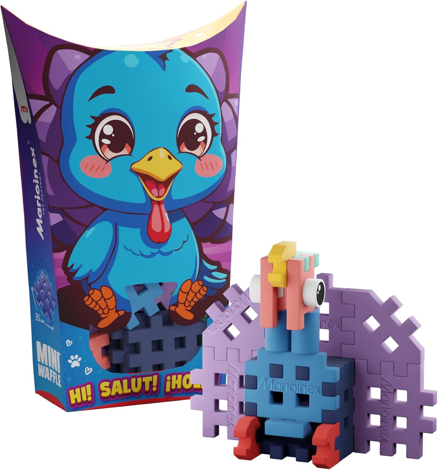 Marionex Mini Waffle Pocket Pets - Turkey, Pads 25 EL.