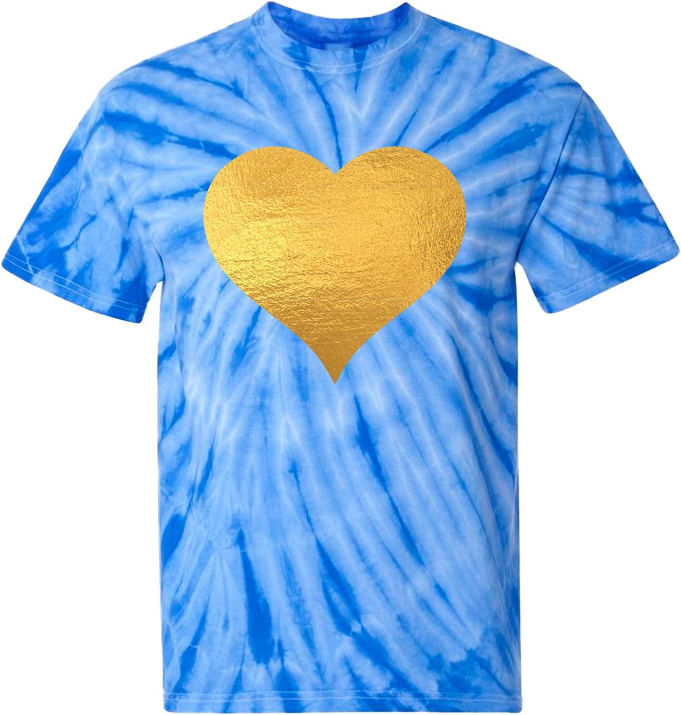 Gold Heart - Love Romantic Men's T-Shirt