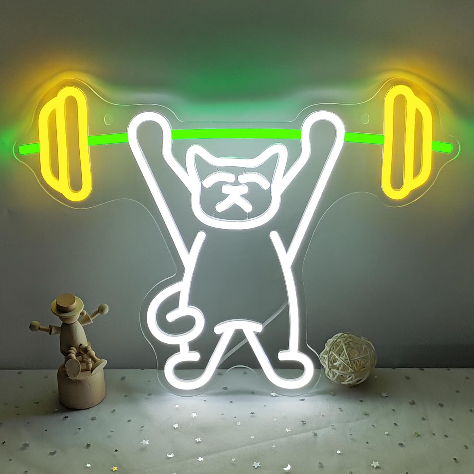 Gamer Neon Sign, Gamepad Shaped LED Sign for Game Room Decor, Dimmable USB Powered Gaming Lights for Teen Boy Room Gaming Wall Decor, Best Gamer Gifts