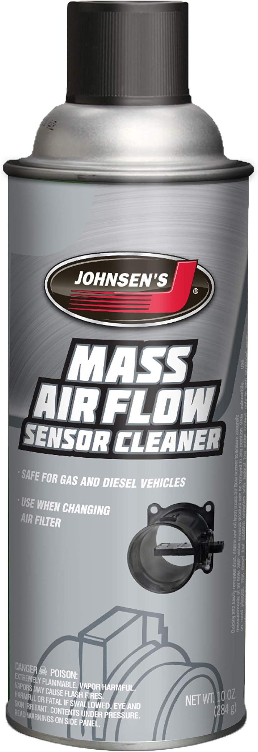 Johnsen's 4721 Mass Air Flow Sensor Cleaner - 10 oz.
