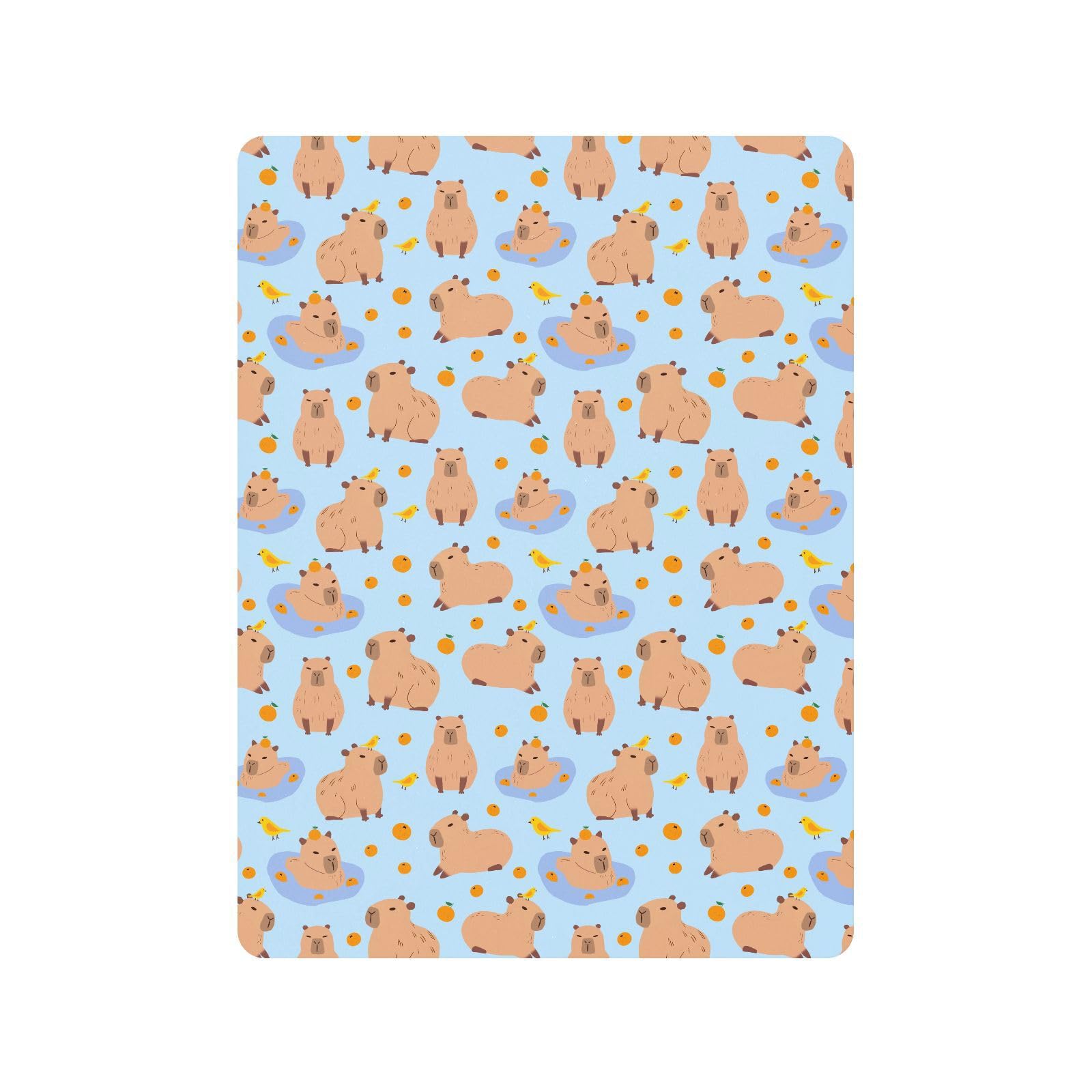 Babybettlaken für Jungen und Mädchen, weich, für Kleinkinder, Standardmatratze, 71,1 x 132,1 cm, Orange