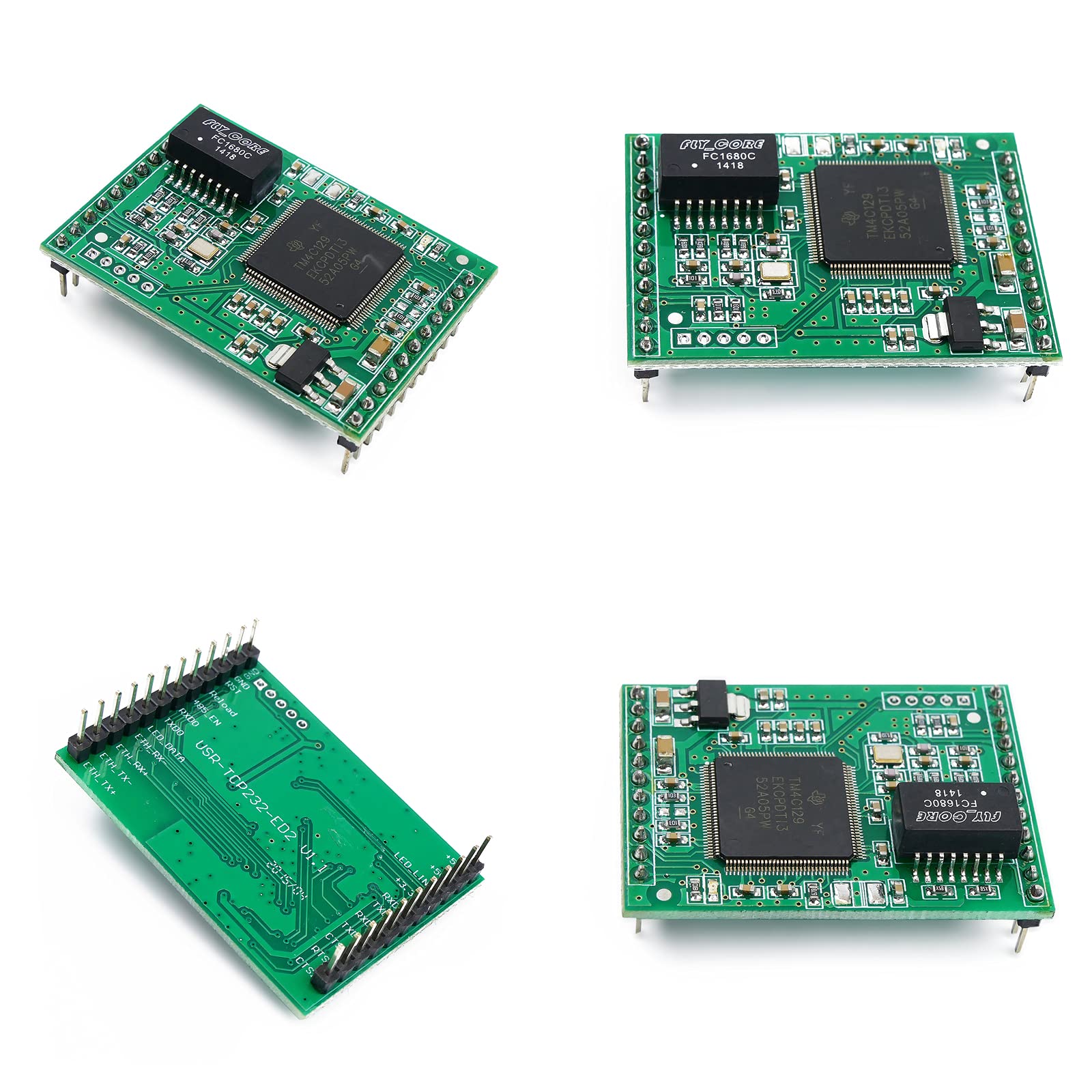 USRiot - Módulo E45 UART serie a ethernet TCP/IP modelo USR-TCP232-ED