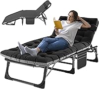 Vista 18 de ABORON Catre de Campamento para Adultos de 28" Extra Ancho, Paquete de 2 Catres Oxford 1200D Resistentes para Dormir, Cama de Campamento Plegable