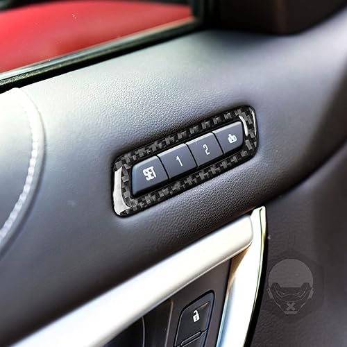 Miniatura 74 de NVCNX Real Premium - Adhesivo de fibra de carbono para puerta de automóvil, puerta de automóvil, cerradura de puerta de automóvil, marco de botón