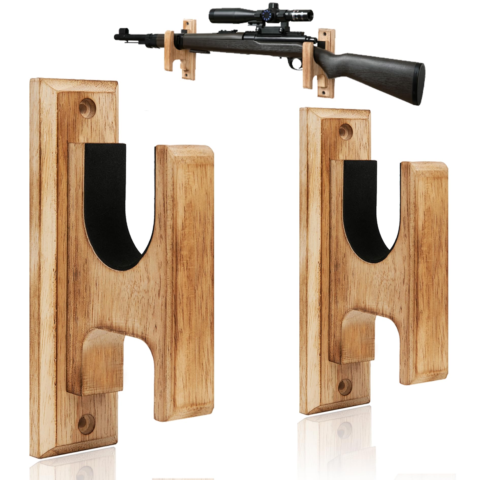 銃　飾り　スペイン製 Amazon.co.jp: RONCHIL ガンラック 壁用 屋内 木製 銃 壁マウント