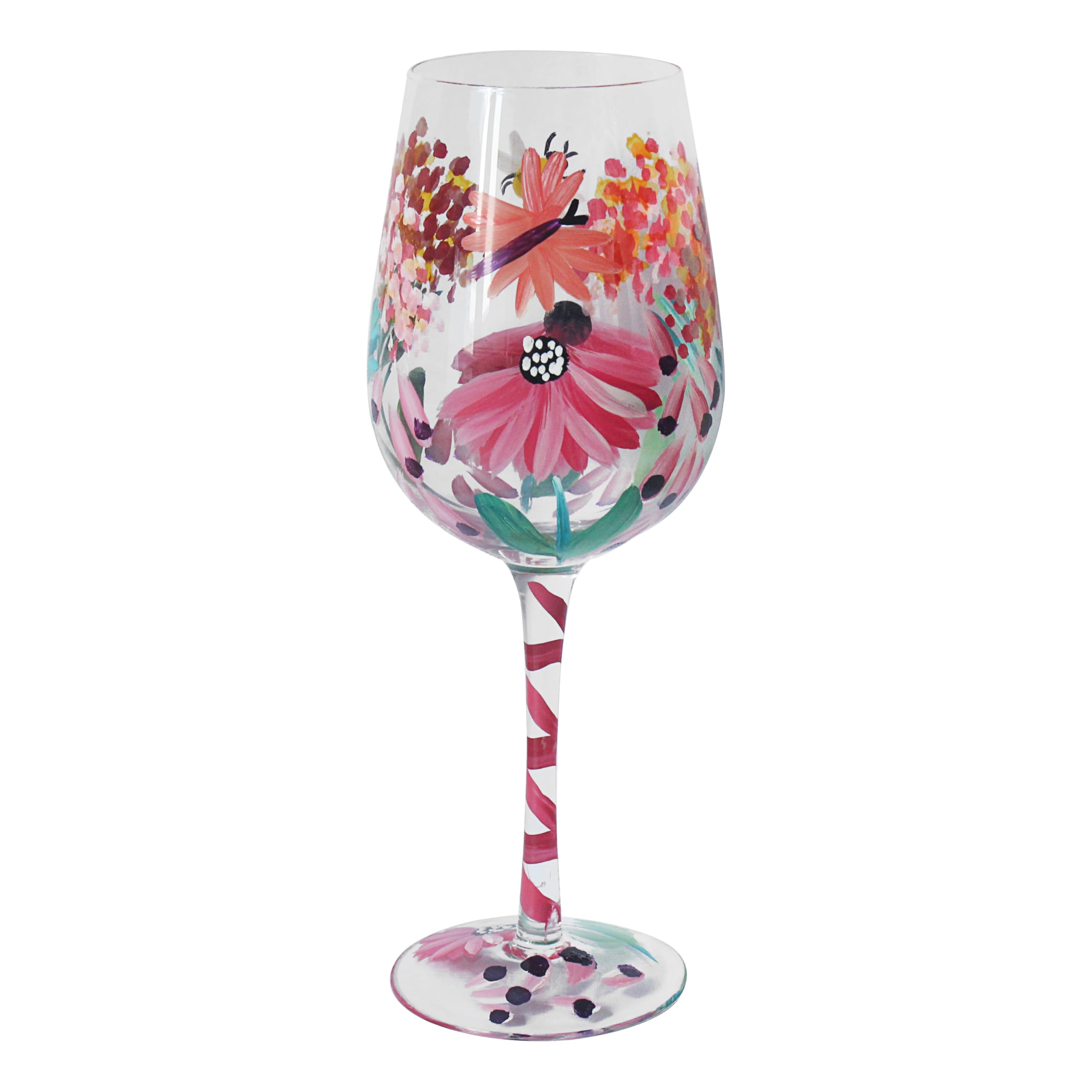 Lesser & Pavey Wild Garden Wine Glass Lynsey Johnstone for Home & Restaurants
