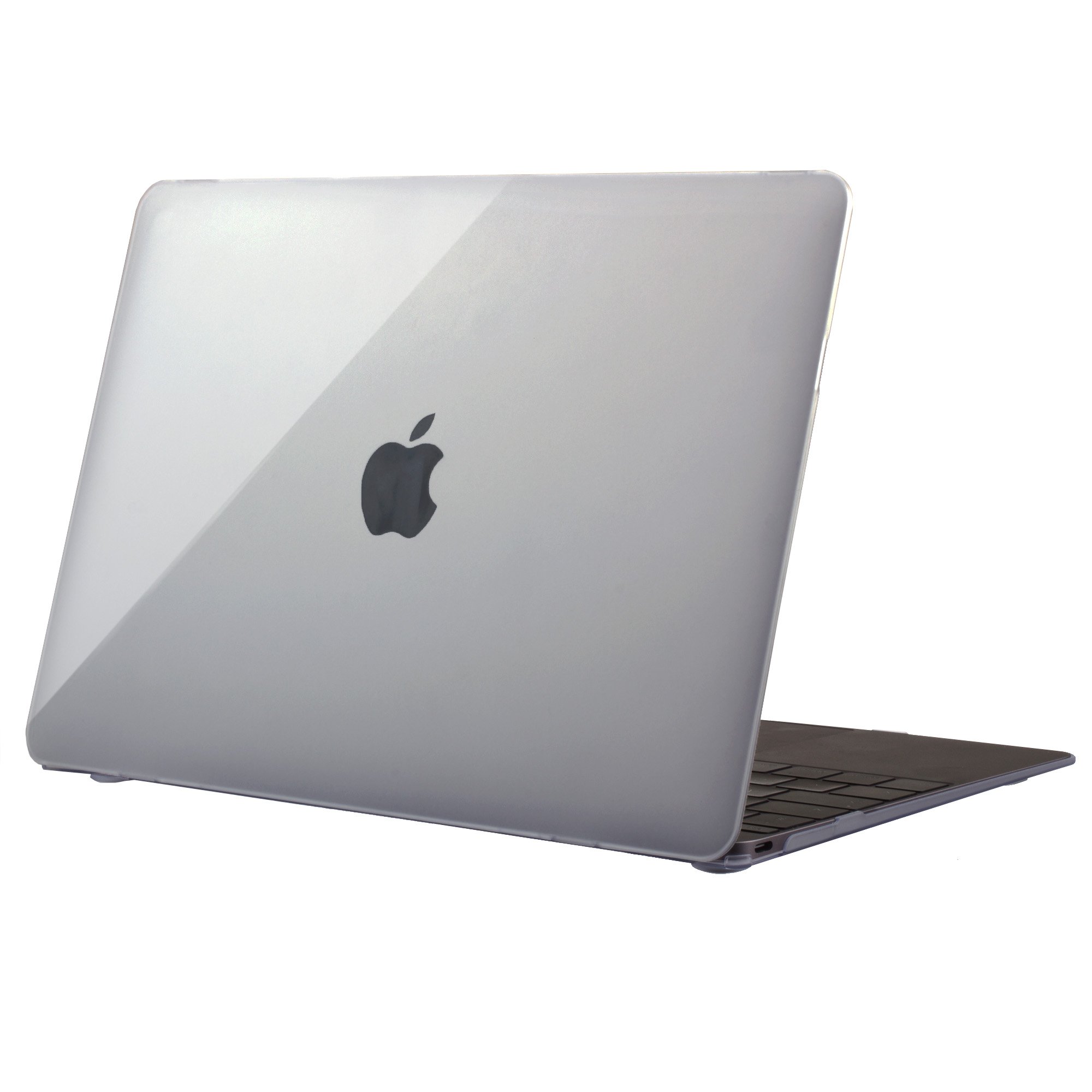 Lilware Ultra Touch Crystal Clear Glossy Hard Plastic Case for 12" inch MacBook with Retina Display (Release 2015). Clear