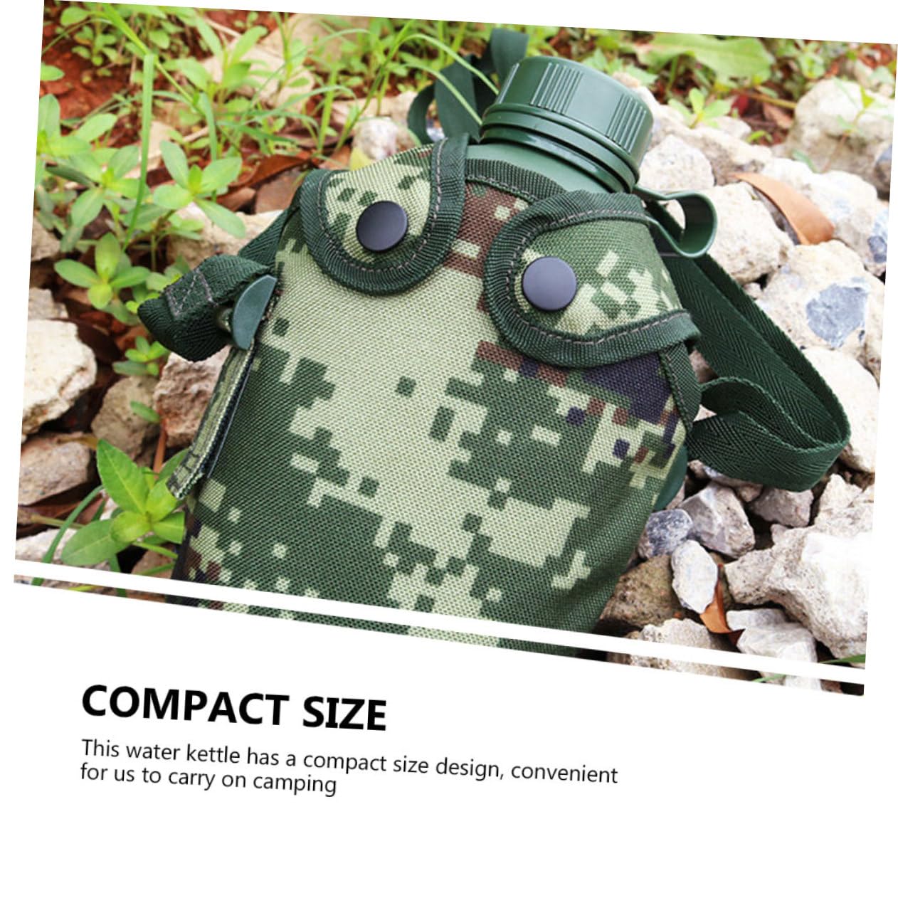 Amazon.co.jp: BESPORTBLE 迷彩柄アウトドアミリタリーボトル キャンプ