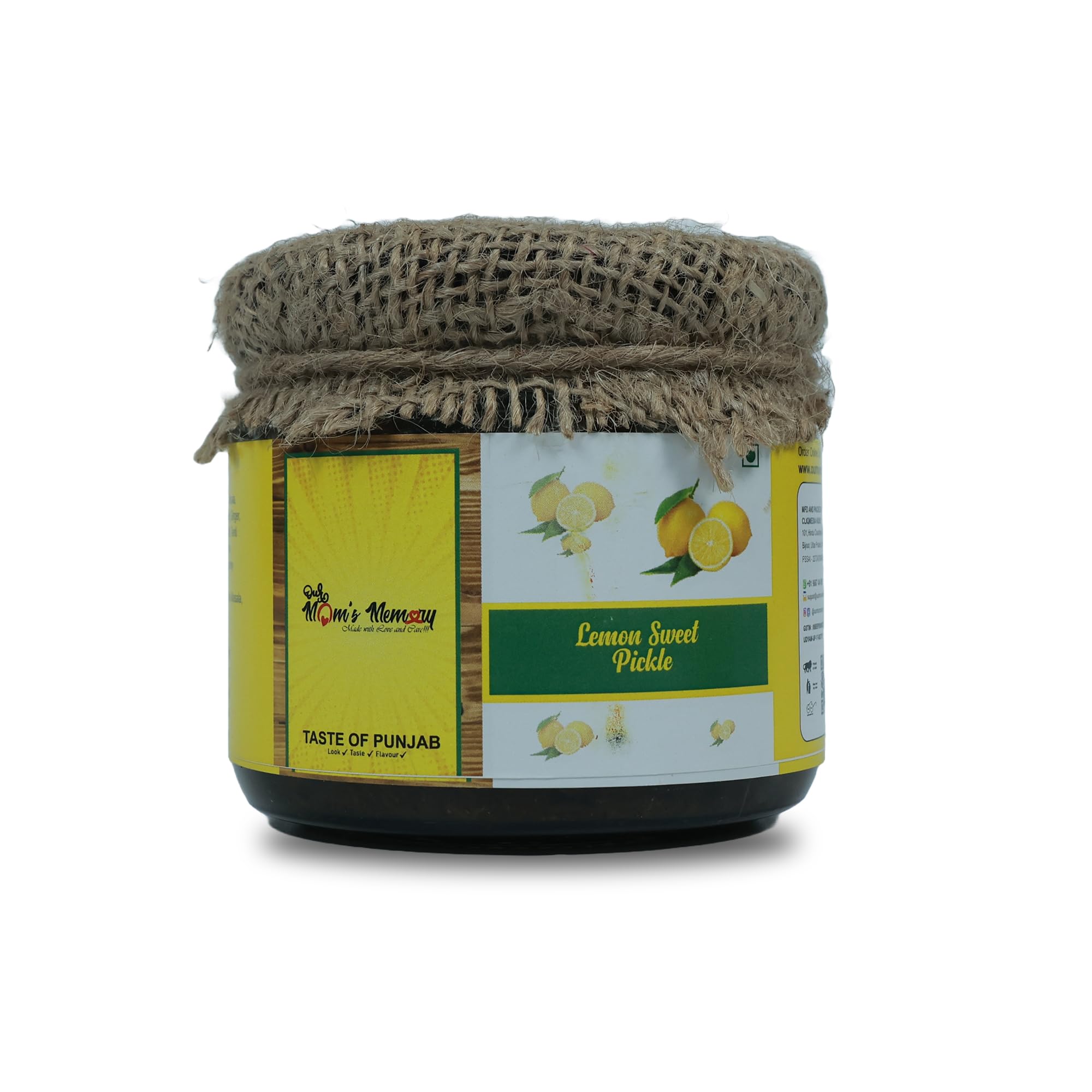 Our Moms Memory Lemon Sweet Pickle | Homemade Lemon Masala Pickle | Traditional Style Lemon Pickle (Lemon Sweet Pickle, 300 Grams) (B0D5YX6FZ4) Amazon Price History, Amazon Price Tracker