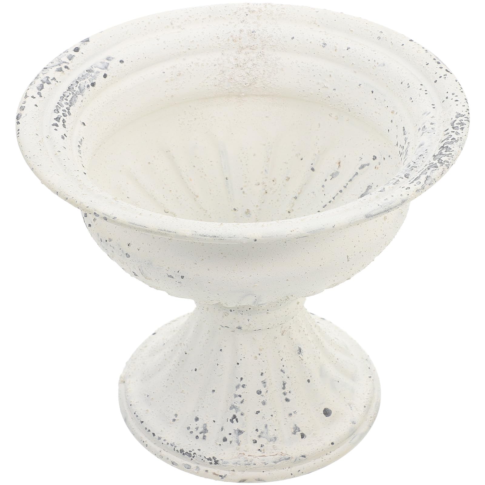 Colonne romaine et jardinière vintage en résine légère pour déco de mariage