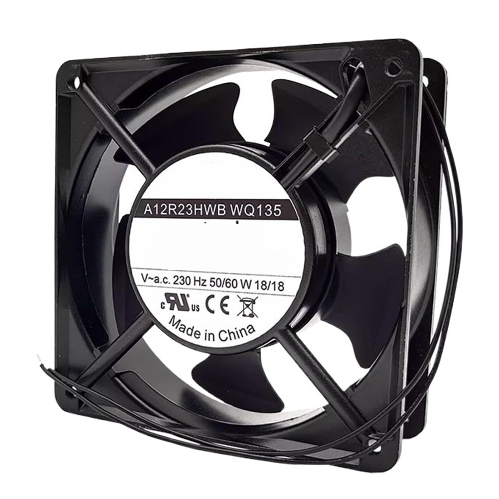 LZIKKGKI A12R23HWB WQ135 AC 230V 18W 12038 120 * 120 * 38mm 12cm COOLING FAN