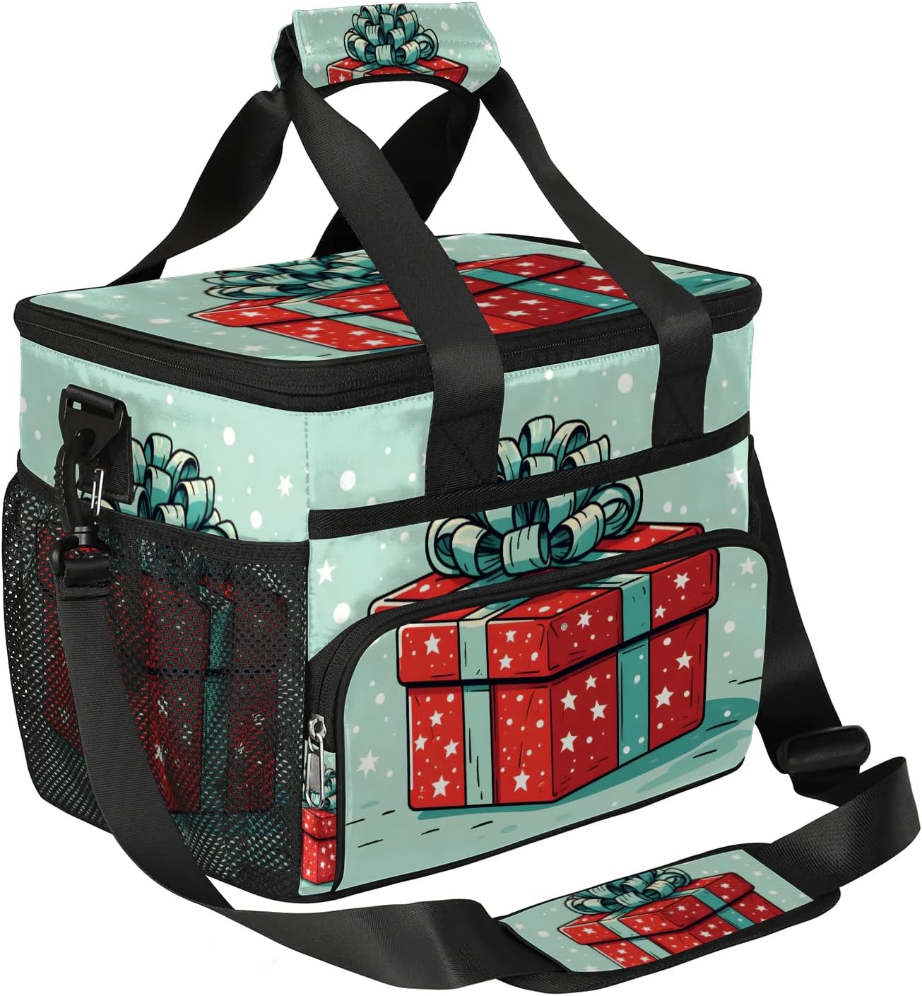 Fun Insulated Picnic Backpack Lunch Box for Women Men Picnic Basket Tote Lunch Bag Picnic Bag Portable Lunch Bags for Picnic, Beach, Work, Trip,Office, Camp