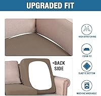 Vista 255 de H.VERSAILTEX Multi-Pieces Sofa Covers Stretch Couch Covers Form Fitted Seats and Back Cushions Covers