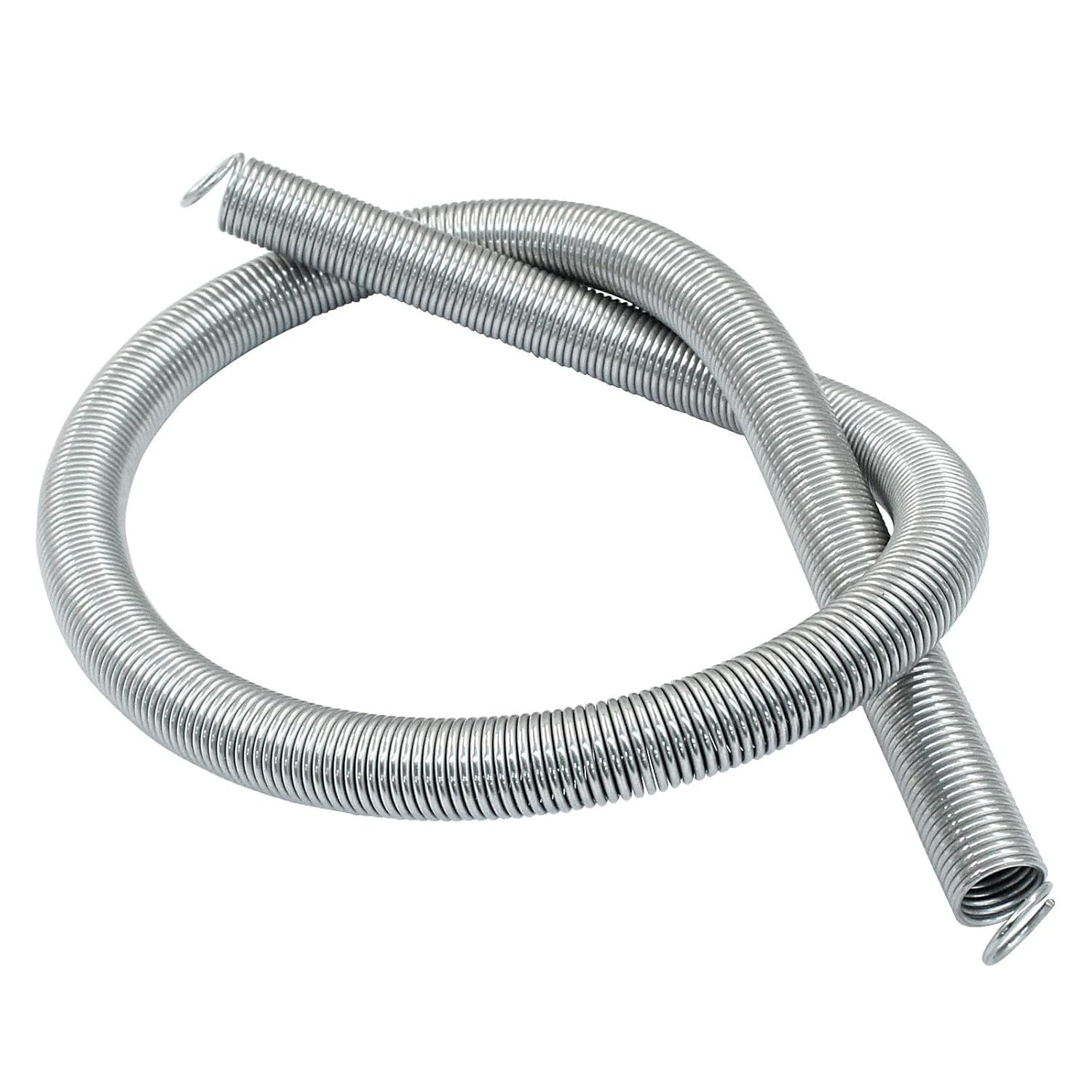 Extension Spring, Wire Diameter 0.03", OD 0.31", Length 11.81" Extended Tension Spring Dual Hook Tension Springs