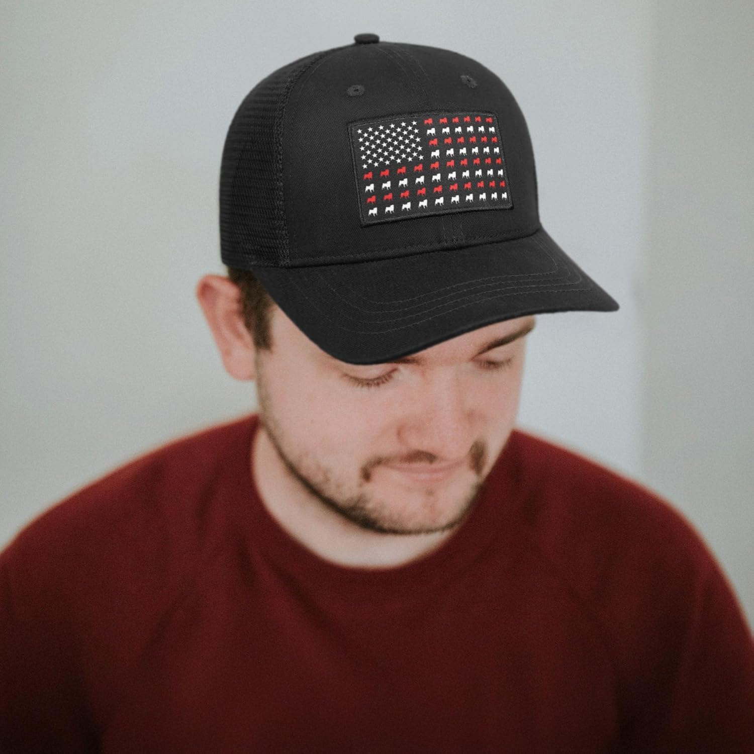 Pug Baseball Cap for Pug Lovers,Adjustable Baseball Hats for Men Women Black - Image 4