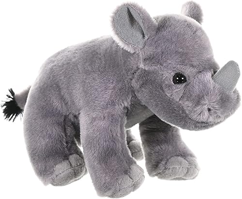 Miniatura 4 de Wild Republic Rinoceronte - Peluche de bebé, juguete de peluche, regalos para niños, Cuddlekins de 8 pulgadas