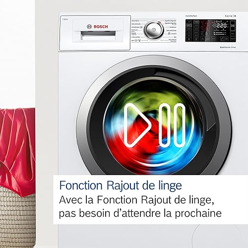 Bosch WGG244F1FR, Série 6, Lave-linge Pose-libre, 9 kg, 1400 trs/min, Blanc - 5