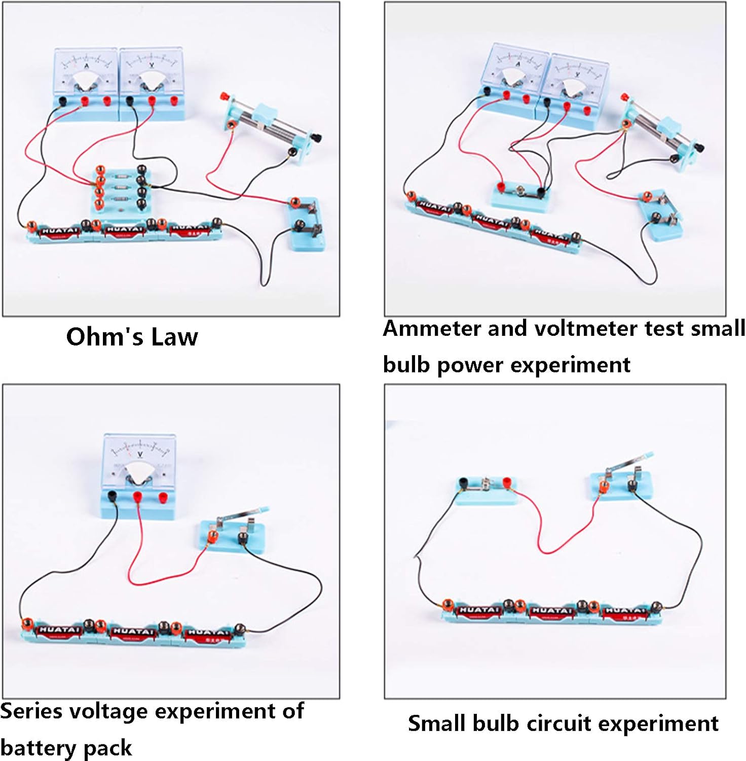 Basic Circuit Diagram Electromagnetism Learning Tools Brain Game Physics Classroom Kit Creative Gift
