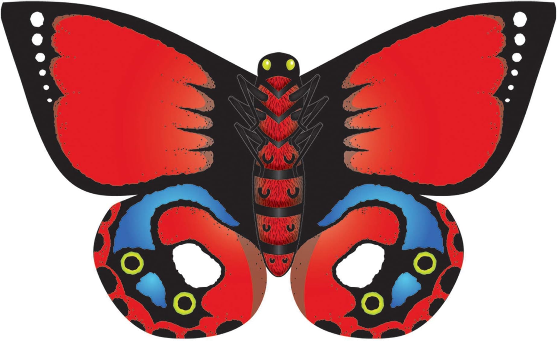 - WindNSun Butterfly Nylon Kite, 32 Inches Wide