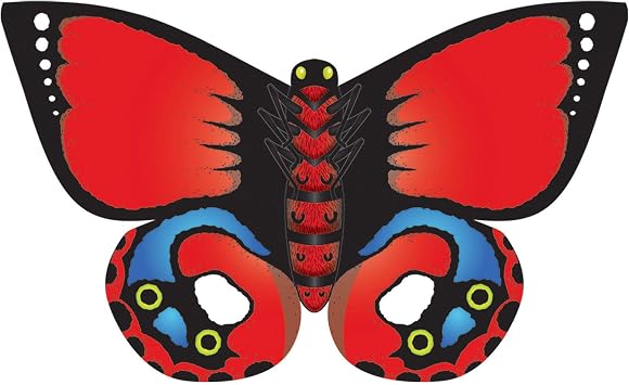 WindNSun Butterfly Nylon Kite, 32 Inches Wide