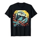 Retro Style Burmese Python T-Shirt