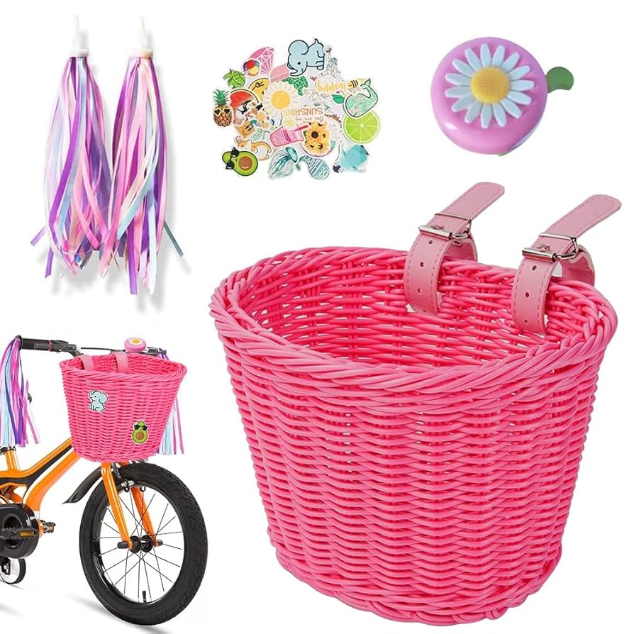 Bike Basket Metal Bicycle Basket Front Handlebar Bicycle Baskets For