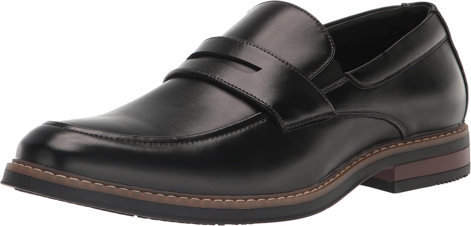 Nunn Bush Men's Carmelo Slip On Loafer, Black, 10