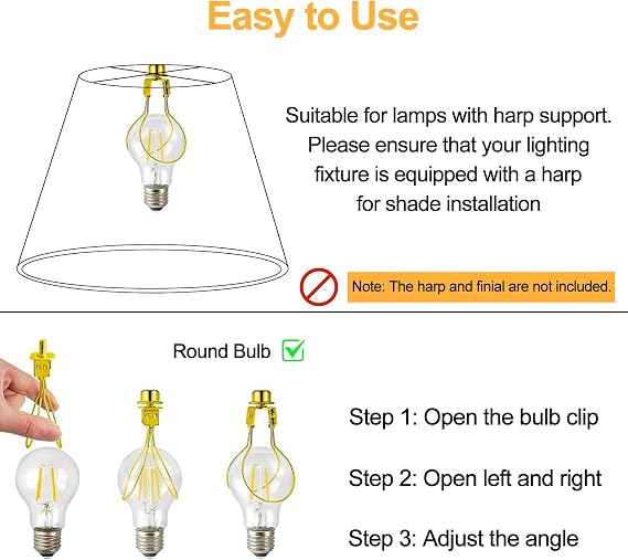 White Lamp Shades Set of 2 for Table Lamps, Small Lampshades 6 Top x 10 Bottom x 7 High, Bell Modern Fabric Lampshade, Replaceable Spider Fitter Home Decor Shade