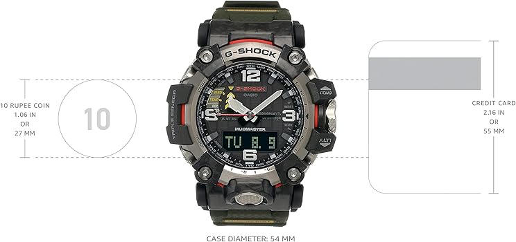 Casio G-Shock GWG-2000-1A3DR Gray IP Multi-Coloured Analog-Digital